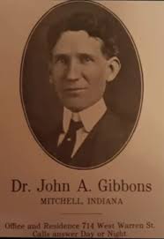 Dr John Asa Gibbons (1873-1944)