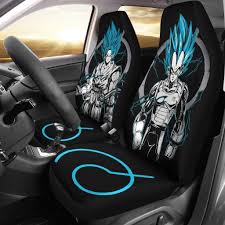 Goku Vegeta Blue Car Seat Covers Dragon Ball Painting Seat Covers Carseat Cover