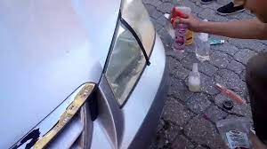 karbonat ile far parlatmak 1tl ile far sariligini gidermek youtube
