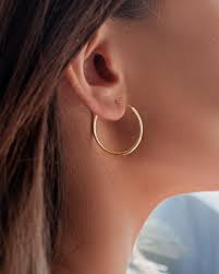 گوشواره حلقه ای - گالری طلای هور | فروش آنلاین طلا