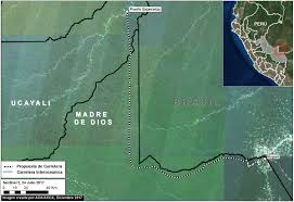 El mapa turístico vial de la carretera interoceánica sur se ha diseñado con el. Maap 76 Propuesta De Carretera Cruzaria Bosque Primario En Zona Fronteriza Maap