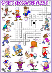 Learn about australia with free printables including a word search, crossword, vocabulary sheet, blank outline map of australia, and coloring pages. Sports Esl Vocabulary Worksheets