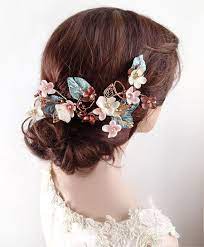 Turquoise Hair Clip Teal Hair Flower Turquoise Jewelry Etsy Teal Hair Clip Turquoise Hair Wedding Hair Accessories