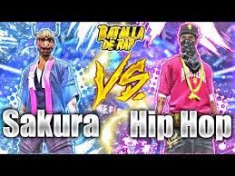 Elpeluca xd 269.815 views4 months ago. Sakura Vs Hip Hop Batalla De Rap Free Fire Youtube