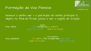 She's using a passive voice. Passive Voice In Portuguese Rio Learn