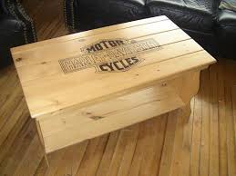 Harley Davidson Wood Coffee Table Unfinished Pine Harley Davidson Crafts Harley Davidson Harley