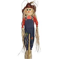 Our wide selection of halloween decorations is sure to. 5 Scarecrow Fall Harvest Halloween Decoration Walmart Com Walmart Com