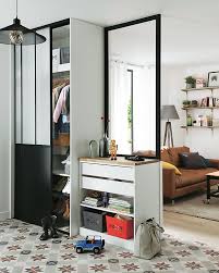 60 x 163.5 x 67.2 cm. 2 Portes De Placard Coulissantes Noires Atelier 120 X 250 Cm Castorama
