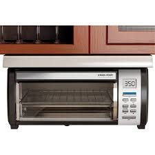 Black And Decker 8 Slice Toaster Oven Spacemaker Black And Stainless Toaster Oven With 7 Toast Shade Settings From Light T Under Cabinet Toaster Oven Under Counter Toaster Oven Digital Toaster Oven
