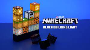 Minecraft overworld protector playset, accessories and papercraft blocks, creative, building toy set for kids ages 6 years and older $29.99 $ 29. Minecraft Building Block Light Paladone Youtube
