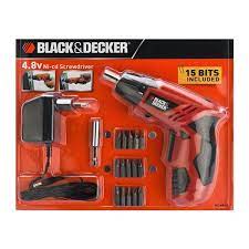 Our service network is unmatched in the industry so you can have absolute confidence knowing that you + the job, will not be let down. Buy Black Decker Kc4815 4 8 V Li Ion 15 Pieces Cordless Screwdriver Set Online At Best Prices In India