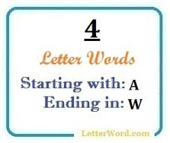 If you look around fancy cooking stores, sometimes you come across thick cutting boards which are beautiful, however the p. Four Letter Words Starting With A And Ending In W Letterword Com