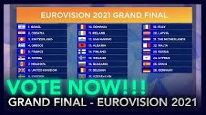 All the voting and points from eurovision song contest 2021 in rotterdam. Closed Vote Now Recap Grand Final Your Eurovision 2021 Youtube