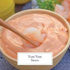 Yum Yum Sauce Is An Easy Hibachi Sauce For Seafood And Vegetables Homemade Yum Yum Sauce Is So Easy Yumyumsauce Pinksauce Yum Yum Sauce Yum Sauce Recipes