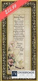 Framed Marriage Prayer With Scripture Christian Wedding Gift 6x12 7757 Christian Wedding Gift Marriage Gifts Wedding Gifts For Couples