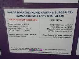 Hashedah bte mohamat hashim) klinik haiwan & surgeri wawasan 27, jalan wawasan 2/22, pusat bandar puchong, 47100 selangor (dr. Klinik Haiwan Surgeri I City Shah Alam Programmer By Day Lifestyle Bloggger