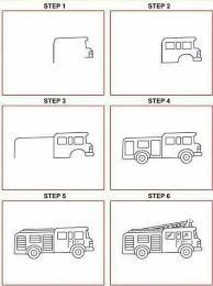 How to draw fire truck easy learn drawing fire truck very simple and step by step. Fire Engine Drawing For Kids Drawing Tutorial How To Draw Steps