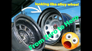 How To Make Your Steelies Wheel Looks Awesome Steelies Polish Diamondracing Youtube