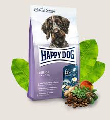 Raw dog food is a key factor to maintain your dogs health. Dry Food Dog Fit Vital Senior Happy Dog