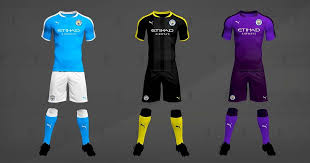 The black away kit contains a pattern of the bridge near bridgwater canal in castlefield. The Pick Of The Puma Manchester City Concept Kits Soccerbible