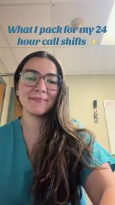 24 hour call survival bag!! #whatsinmybag #surgerytiktok #medtok #meds...