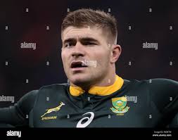 South Africa's Malcolm Marx during the Autumn International at The  Principality Stadium, Cardiff Stock Photo