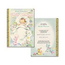 Storybook Vintage Baby Shower Invitation Add Your Own Text Etsy In 2021 Vintage Baby Shower Invitation Baby Shower Vintage Golden Book Baby Shower