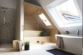 1001 Ideen Fur Designerbader Ihr Traum Wird Wahr Bad Badezimmer Dachschrage Badezimmer Mit Sauna Badezimmer