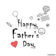 I usually am pretty much a slacker when it comes to celebrating father's day, and i feel pretty bad for my husband. Happy Father S Day Gift Card Vector Father Day Kids Drawing Picture Children S Art Doodle Style Stock Vector Adobe Stock