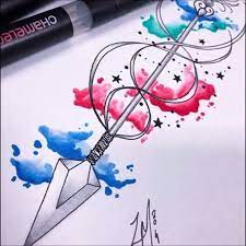 Incredible Tattoo Design Created By Zann Marie Using Their Chameleon Pens Chameleonpens Pen Marker Alco Incredible Tattoos Alcohol Markers Tattoo Artists