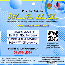 2 berisi (mengandung sesuatu yang utama, penting, dan sebagainya): Dewan Bahasa Dan Pustaka Malaysia Meniti Jejak 64 Tahun Dbp Ayuh Serlahkan Bakat Anda Dengan Menyertai Pertandingan Deklamasi Puisi Dalam Talian Bertemakan Bahasa Jiwa Bangsa Anda Hanya Perlu Menghantar Video Penyertaan