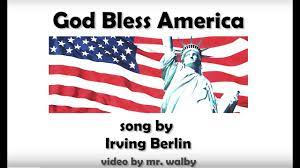 While the storm clouds gather far across the sea let us swear allegiance to a land that's free let us all be grateful for a land so fair let us raise our voices in a solemn prayer. God Bless America With Lyrics And Notes By Visual Musical Minds Youtube