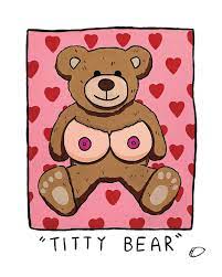 Titty Bear | Hannah Amidon Art