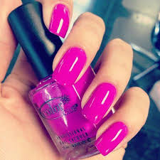 Pin By Kimz On I Nails Nail Polish Magenta Nails Nails