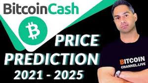 The price may fall below $1000 in 2023 and bounce back to hit $3600 by 2025. Bitcoin Cash News Price Prediction Bitcoin Cash 2021 2025 Youtube