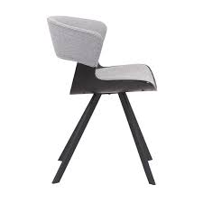 Find stylish home furnishings and decor at great prices! Free Shipping Armen Living Ulric Wood And Metal Modern Dining Room Accent Chair Grey Lculsiblgr
