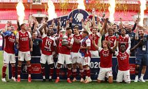 Fa cup trophy stock photos and images. Aubameyang Double Helps Arsenal Beat Chelsea For 14th Fa Cup Trophy Morungexpress Morungexpress Com