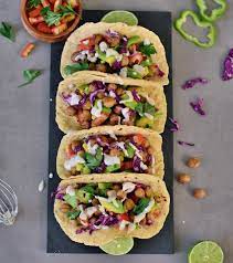 Vegan Chickpea Tacos Gluten Free Healthy Recipe Elavegan Robot Cuisine Recettes De Cuisine Plans De Repas Vegetaliens