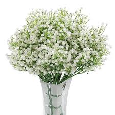 Check spelling or type a new query. Homcomodar 12 Pack Artificial Flowers Babies Breath Flowers Fake Gypsophila Plants Bouquets For Wedding Home Diy Decoration White Buy Online In Senegal At Desertcart 83203394