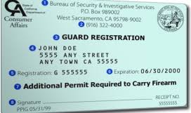 Use the most current bsis renewal application form for your license type. Package Guard Card Guard Cert