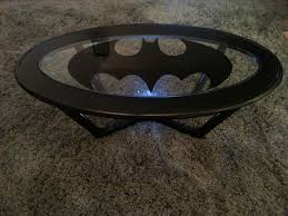 My D I Y Batman Coffee Table Batman Room Batman Decor Batman Furniture