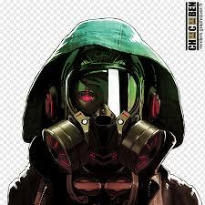 Content updated daily for drawing anime lessons Gas Mask Anime Drawing Background Hacker Manga Desktop Wallpaper Mask Png Pngwing