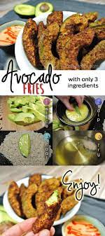 Keto Paleo And Gluten Free These Low Carb Avocado Fries Can Be Baked Or Fried And Dipped In A Spicy Avocado Recipes Healthy Avocado Recipes Keto Diet Recipes