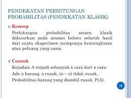 Pelamar pekerjaan terdiri dari 10 orang pria (a) dan 15 orang wanita (b). Oleh Andri Wijaya S Pd S Psi M T I Ppt Download