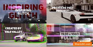 21 unique animated titles with glitch effect. Videohive Inspiring Glitch Opener Premiere Pro Templates Free After Effects Templates After Effects Intro Template Shareae