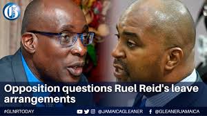 Member of Parliament for St Andrew South East Julian Robinson today tabled  questions concerning the leave of former Education Minister Ruel Reid from  his duties as principal of Jamaica College. The questions,