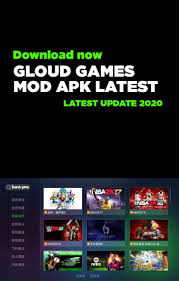 Gloud Games Mod Apk Latest 2020 In 2020 Playing Xbox Games Mod