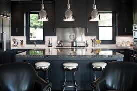 Cabinets full of space allow. The Rise Of The Black Kitchen Wsj