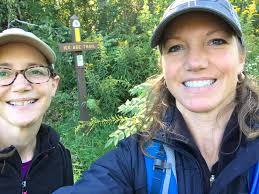 Hiking the ice age trail at point beach state park