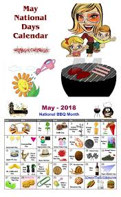 May National Days Calendar Printable National Holiday Calendar National Day Calendar National Days